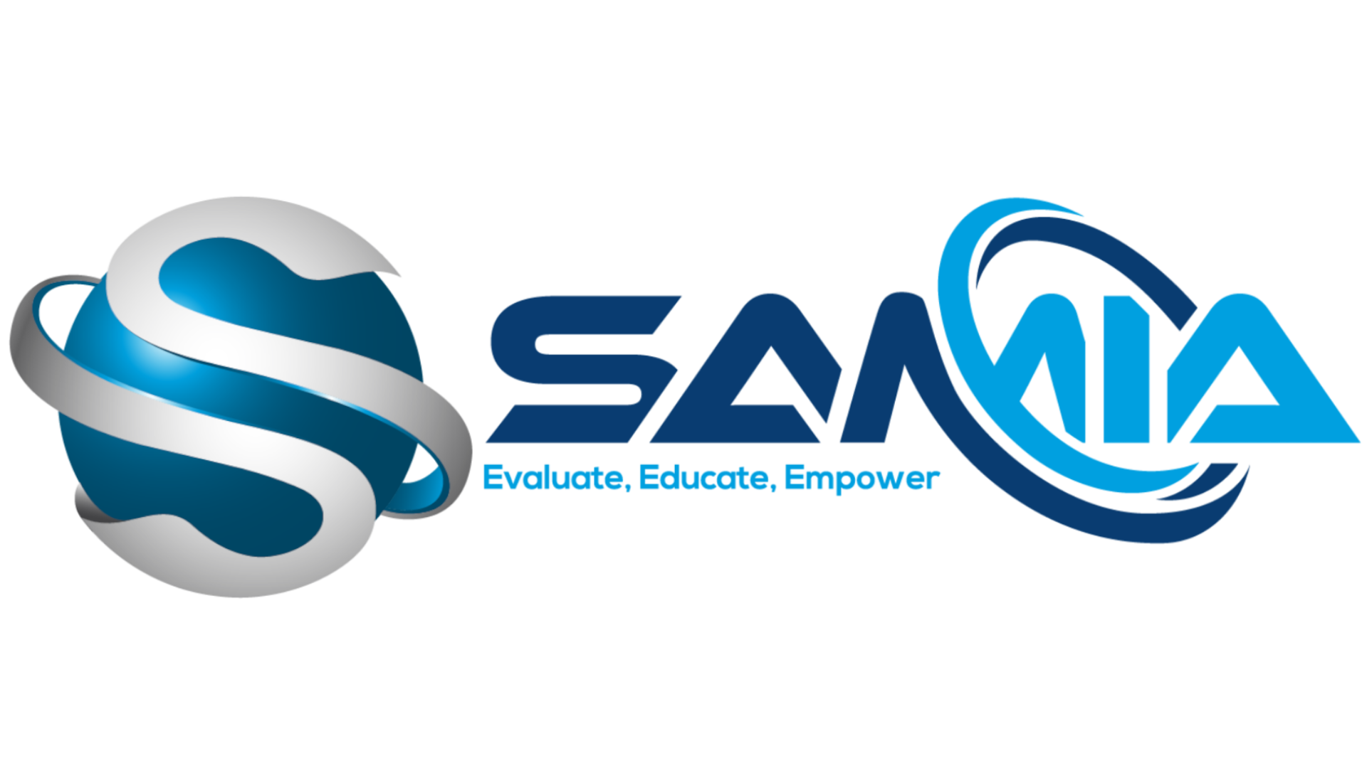 SAMIA logo - Evaluate, Educate, Empower